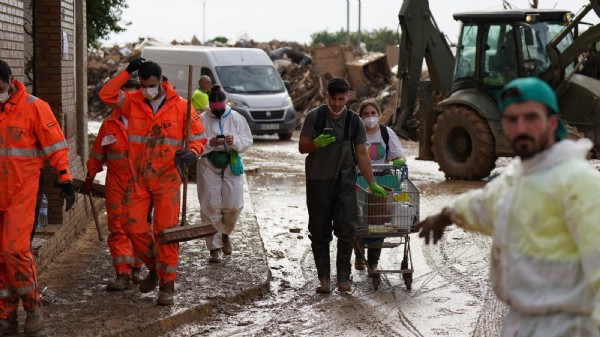 Noch 78 Vermisste - Spanien wird von weiteren Unwettern heimgesucht